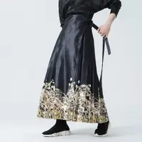 在飛比找ETMall東森購物網優惠-馬面裙中國風宋褲仙氣改良漢服