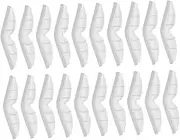 BELLIFFY Nose Pad for Mask 20pcs Anti-Fog Strips Easy to Bend Protect Glasses Practical Mask Accessory Set