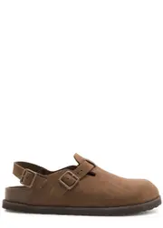 Birkenstock 1774 1774 IV Tokio Suede Clogs - Brown - 36 (IT36 / UK3) 36 (IT36 / UK3)