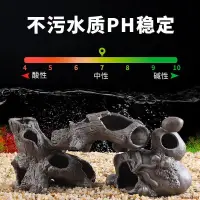 在飛比找蝦皮商城精選優惠-XM好物館-魚缸造景異形躲藏洞魚蝦小魚陶瓷躲避屋孔雀魚繁殖罐