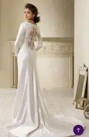 Twilight Bella’s Wedding Dress Alfred Angelo 8400 Size 8 IVORY NWT