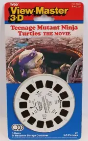 Vintage View-Master Teenage Mutant Ninja Turtles Movie 3-D reels