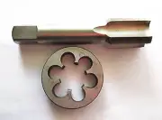 New 1pc HSS M34 x 1mm Tap & M34 x 1mm Die Metric Thread Left Hand