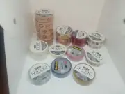 Scotch Expressions Washi Tape Assorted Lot Of 21.