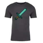 Minecraft Sword Adult Short Sleeve T-Shirt
