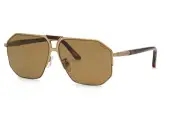 Chopard SCHG61 8TSP ORO GRIGIO SATINATO LUCIDO 62/12/145 MAN Sunglasses