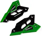 WYJDZSW Compatible with Kawasaki Z 900 Z900 2017 2018 2019 2020 2021 2022 Motorcycle Pedal Guard Rear Pedal Guard Heel Plate Decorative Accessories (Color : Z900 Green)
