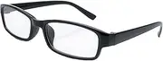 4sold Slim Women's Men's Reading Glasses Blue Filter Glasses Blue Light and UV Protective Glasses Screen Glasses Advanced Gamer Gaming Glasses Computer Glasses Black, black, One size
