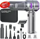 Car Vacuum Cleaner, 22000Pa Mini Handheld, Cordless Air Duster & Blower (Purple)