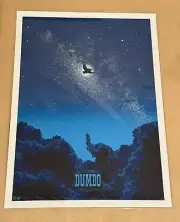 Mondo Print - Dan McCarthy - Dumbo Screenprint Poster - Var Numbered of 155