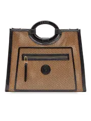 Fendi Runaway Shopper in Tobacco