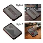 Hollow Tea Tray for Kungfu Tea Set Teacup Plate for Home Office Teahouse