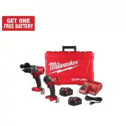 M18 FUEL 18V Li-Ion Brushless Cordless Hammer Drill and Impact Driver Combo Kit