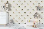 3D Cartoon Animal Dog Wallpaper Wall Murals Removable Wallpaper 679