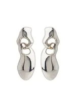 Agmes Francesca Sterling Silver Drop Earrings ONE SIZE