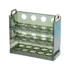 Egg Containers Boxes Anti-Slipping Egg Box for Refrigerator Side Door (Green)