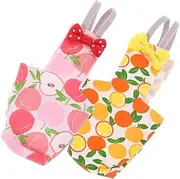 GANAZONO 2Pcs Bird Flight Diaper Suit Stylish Parrot Nappy for Budgies Cockatiels Reusable Bird Clothes for Daily Wear for Parties Holidays