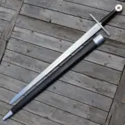 Medieval Knights of Templar Sword Hand Forged High Carbon Steel Crusader Sword