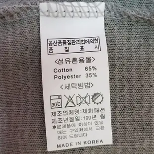 BBHONEY 韓製薄款針織長版口袋罩衫外套