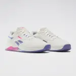 【REEBOK】慢跑鞋 女鞋 運動鞋 訓練鞋 米白紫粉 100074188