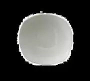 Oneida R4020000506 Fusion Bright White 6" Square Porcelain Saucer - 3 Doz