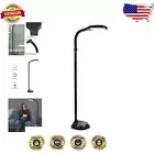 Stylish Full Spectrum Reading Lamp - Energy Efficient LED with Flexible Neck
