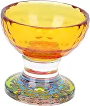 TOVINANNA Essential Oil Crystal Cup Oils Dessert Cups Ice Cream Maker Pots Mixing Bowls Spa Essential Bowl Vinegar Air Essential Oil for Diffuser Facial Mask Mixing Bowl Glass