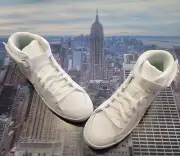 Converse Pro Blaze V2 Mid Top Triple White Mens Size 9 A04357c New