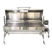 Gas Spit Roaster 1.5m with 120kg Motor Dual Fuel Gas or Charcoal - Flaming Coals