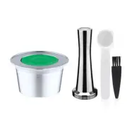Refillable Coffee Pods for CAPRISTA Crema Espresso Reusable Stainless Steel Filt