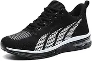 [FARZAH] Running Shoes Ladies Trainers Womens Mesh Low Top Sneakers(Color:B,Size:4)