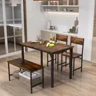 Kitchen Dining Room Dinner Breakfast Meals Coffee Table & Chair Seat Bench Set