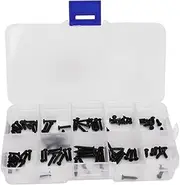 100Pcs RC Car Screws Box Set, RC Screw Kit, Universal RC Screw Assortment for MJX 16208 16207 16210 1/16 Brushless RC Car