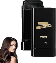 Carylook Hair Color Stick, Waterproof and Sweat-Proof Hairs Dye Stick, Portable Hair Color Touch-Up sticks with Comb, 2-in-1 Touch-Up Comb, For Women & Men (Black)