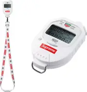 Supreme Tag Heuer Pocket Pro Stop Watch White Mens Accessories Brand B03