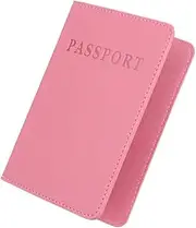 [BESPORTBLE] 2Pcs Leather Passport Holder with Magnetic Closure Multi Functional Travel Wallet Pouch Blue and for Secure Carrying of Passports and Cards