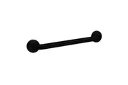 New Bradley 832 Straight Grab Rail Black - Last Stock 900Mm