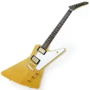 Gibson 1958 Korina Explorer Reissue VOS Natural w/White Pickguard SN.84890