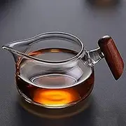 Glass Cups,Tea Glasses, 300ml Chinese Glass Fair Cup Tea Cup Cha Hai Kung Fu Tea Set Tea Ceremony Decoration
