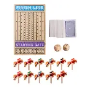 Educational Horse Racing Game Chess Fun Thinking Interactive Battle Desktop Gam⇡