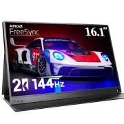 UPERFECT Portable Monitor 2560x1440 IPS Monitor 16.1" 144Hz Gaming USB C HDMI