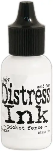 Tim Holtz Distress Pad Reinker .5Oz-Picket Fence