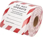 Jectse Danger Tagout Tags Protective Packaging Rain Proof Paper Material for Safety Management
