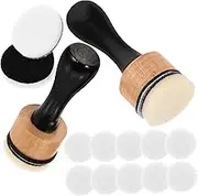 Uonlytech 1Set Ink Blending Handles with Refill Sponge Pads for Distress Ink and Embossing Ink Versatile Art Tools for Card Making and Crafting