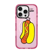 iPhone 16 Pro Impact Case MagSafe Compatible Napping Hotdog