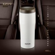 【KINYO】KIM－37 不鏽鋼車用保溫杯（480ML）