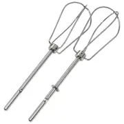 W10490648 Hand Mixer Turbo Beaters for KitchenAid Mixer Aid Replaces- Blending Soups,Smoothies,Shake silver