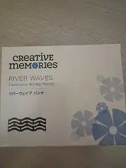 NIB Creative Memories River Waves Decorative Border Punch
