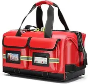 Emergency Medical Assistant Bag Empty, Medicine Storage Bag, Professional First Responder Bag with Multiple Pockets for First Aid Kit and Nursing Supplies (Color : A, Size : 40 * 23 * 25cm)