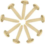 Hohopeti Craft Brads 100pcs Metal Brad Fasteners Brads for Handmade Projects and Art Supplies